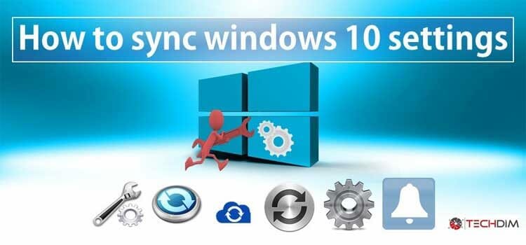 windows 10 sync settings