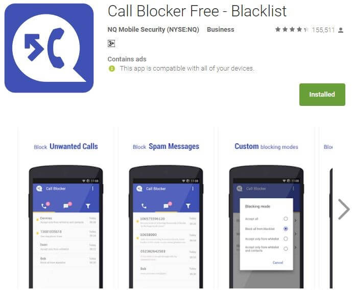 Call Blocker Free