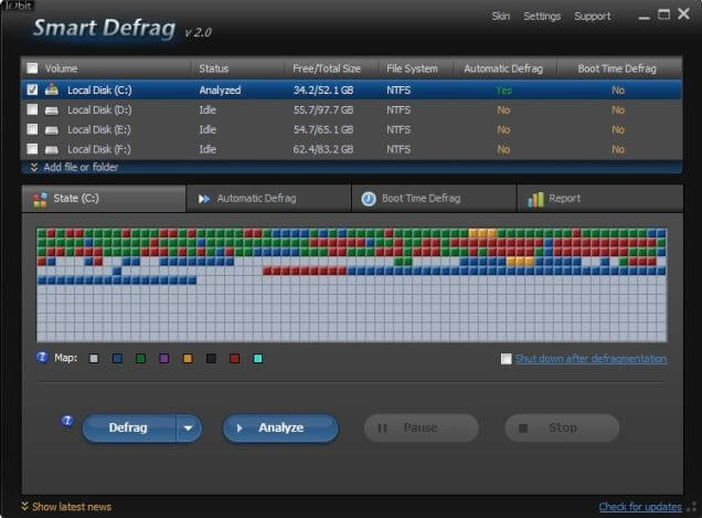 Auslogics Disk Defrag