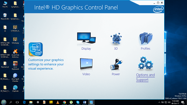 HD Graphics Control Panel