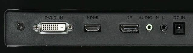 HDMI, DVI, DisplayPort