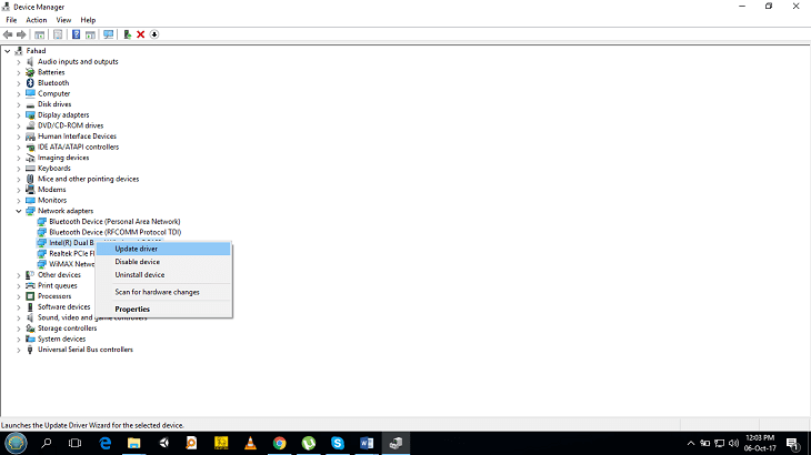 update your sound card drivers
