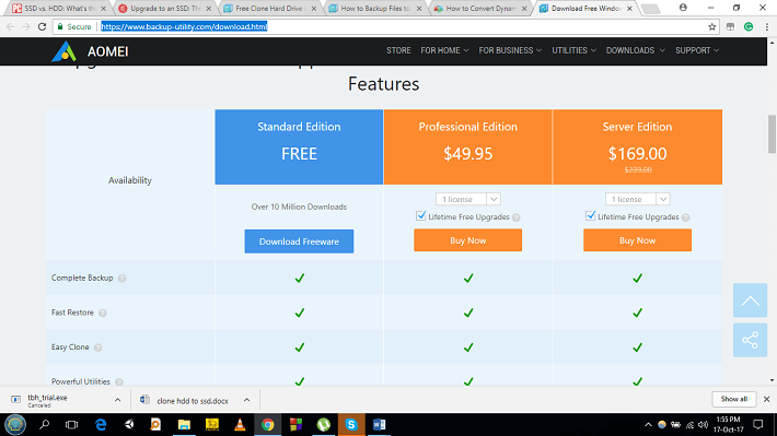 AMOEI Backupper Standard software