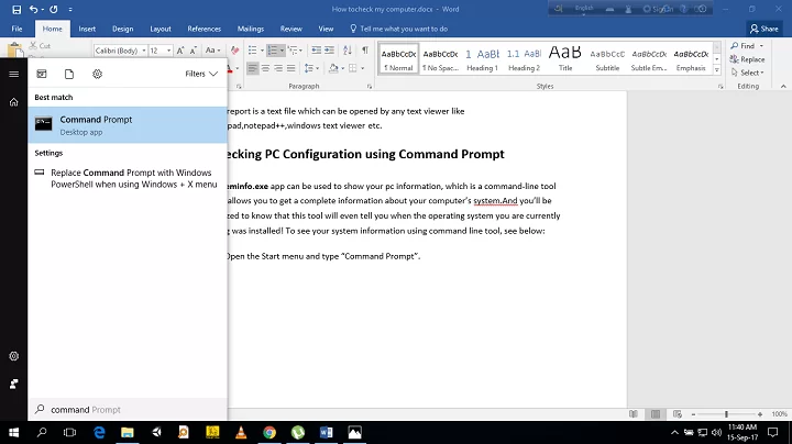 Command Prompt