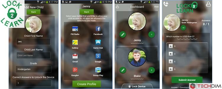 Lock2Learn Parental Control App