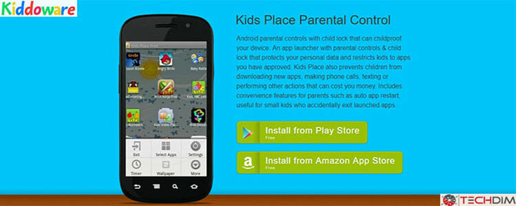 kiddoware parental control android app