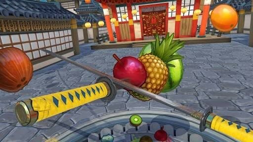 Fruit NInja Virtual Reality Game