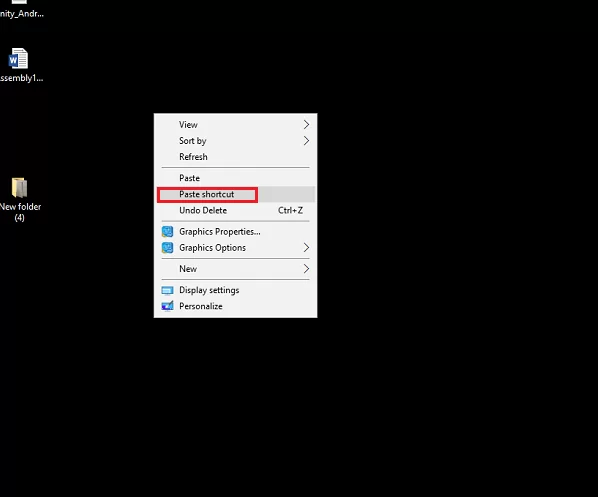 Creating C Drive Shortcut