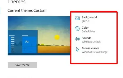 How to customize themes