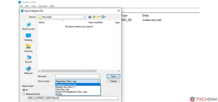 Editing Registry in Windows 2