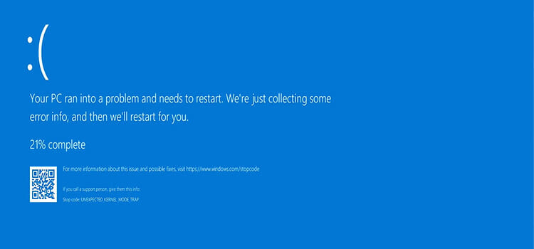 Blue Screen of Death