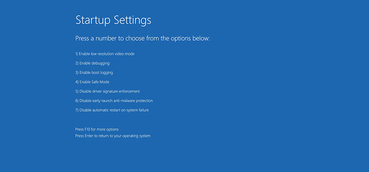 How to Boot into Safe Mode 8