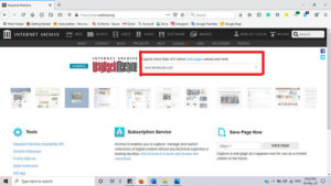 How To Use Wayback Machine Techdim How To Use Wayback Machine Techdim