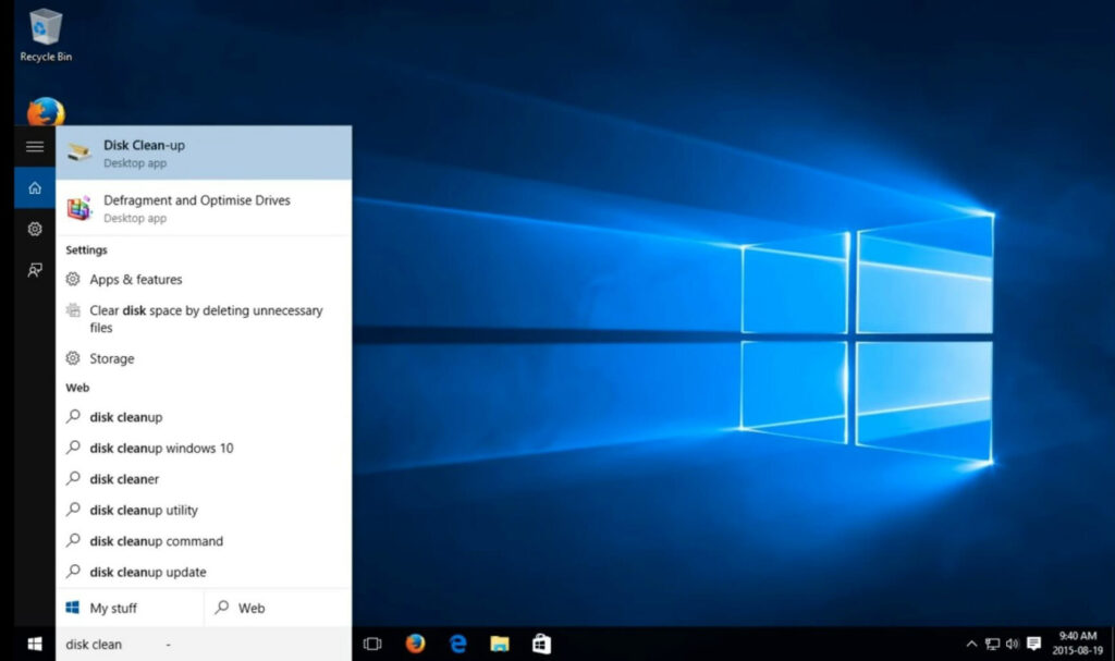 Automatisches Löschen von Windows Update-Dateien in Windows 10 1