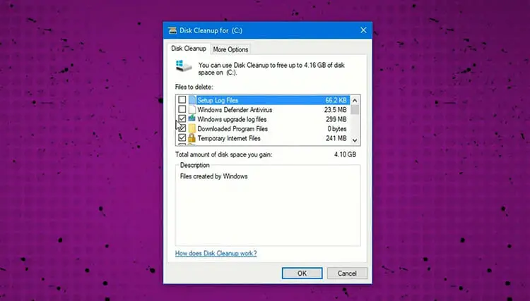 ștergeți automat fișierele Windows Update în Windows 10 4a