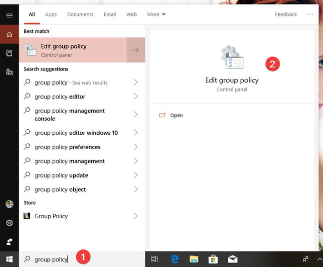 How to Access Group Policy 1