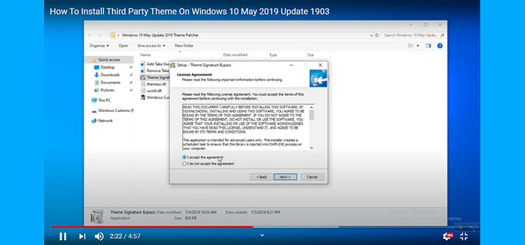 Installation of Third-party Patching Software on Windows 10 12