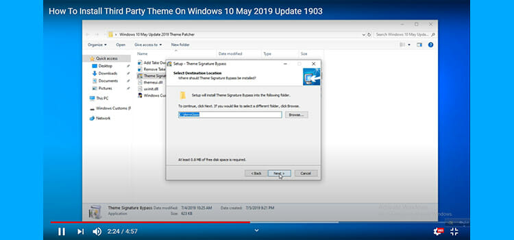 Installation of Third-party Patching Software on Windows 10 13