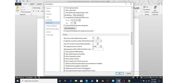 How to Enable Hardware Acceleration on Microsoft Office 14