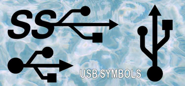 USB Symbols | How to Identify USB Symbols in Laptop