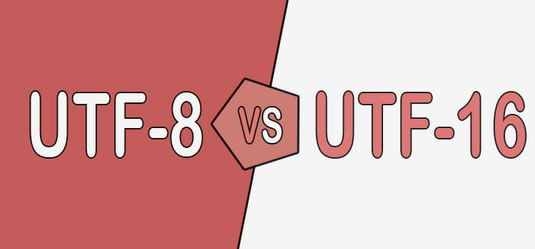 UTF-8 vs UTF-16 Encoding