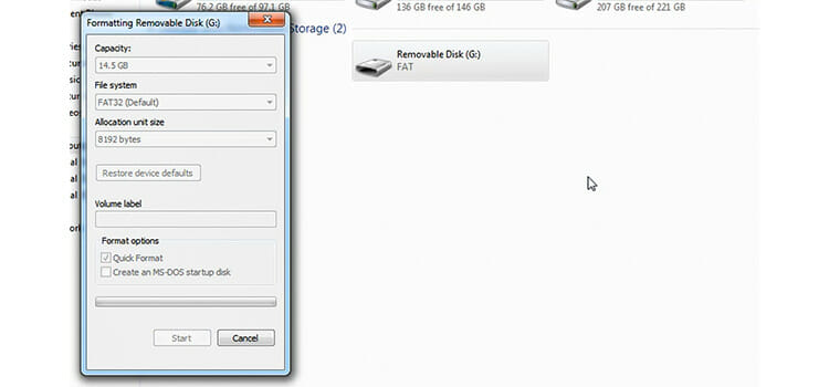 Why Formatting a USB Drive