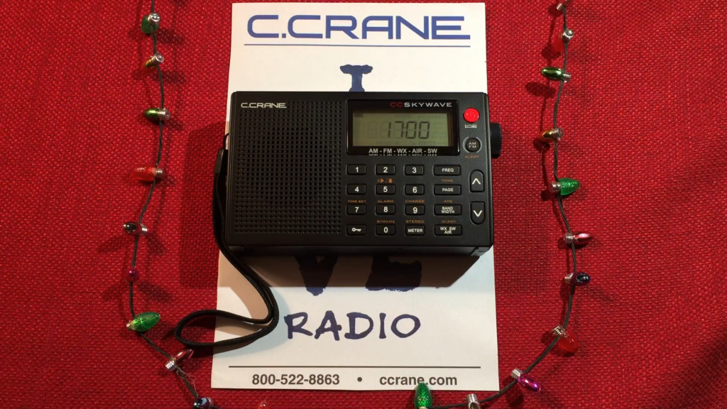 C.Crane CC Skywave AM FM SW WX AIR Emergency Portable Radio