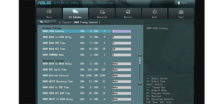 Changing Timing for Overclocking 2