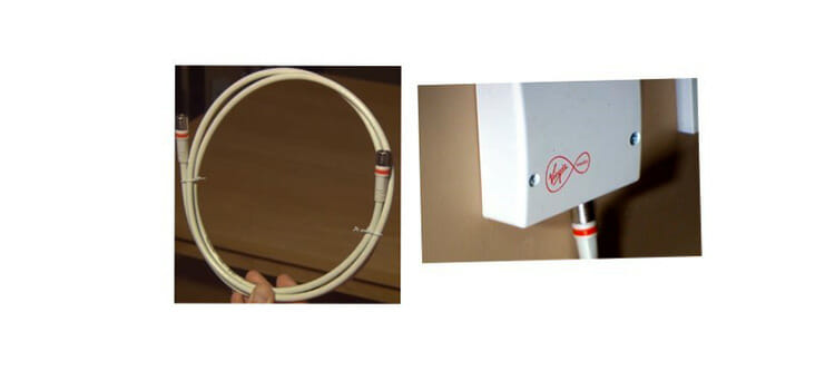 How to install cable splitter 1