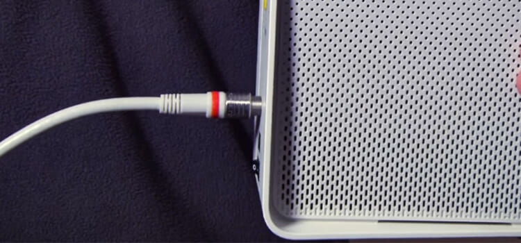 How to install cable splitter 4