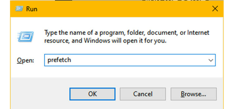 Removing the Temporary Files and Prefetch Files