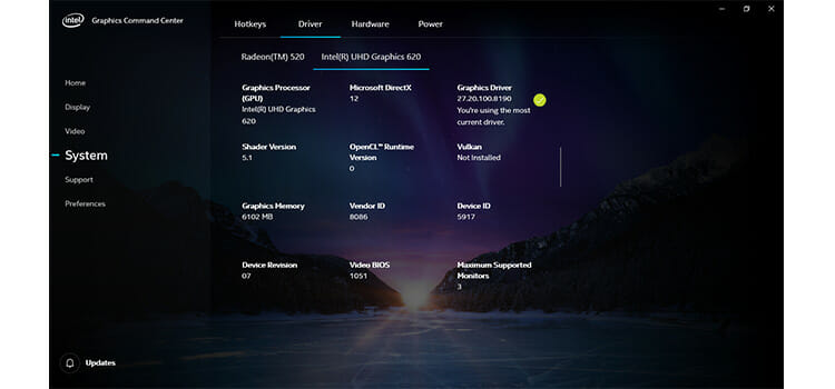 VRAM of Integrated vs Dedicated Graphics 2