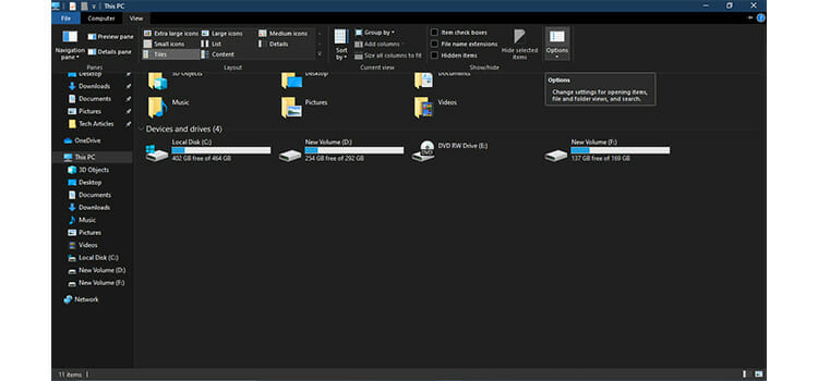 Clear File Explorer History 1