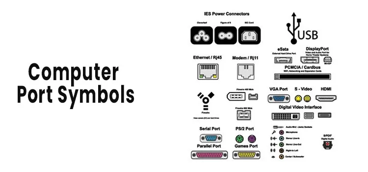26 Computer Port Symbols and Their Functions
