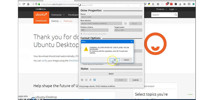 Create Ubuntu Bootable Installation USB Drive 3