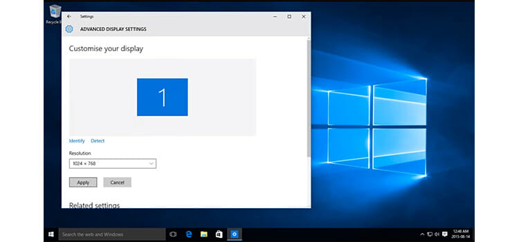 How to Change Screen Resolution on Windows 10 4