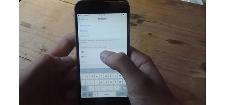 How to Change Screen Resolution on iPhone 5