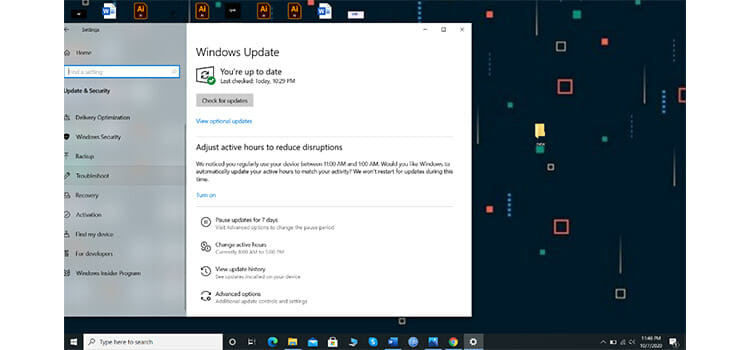 Run Windows 10 Build-in Troubleshoot to Fix Cursor Disappearing Problem on Windows 10 4