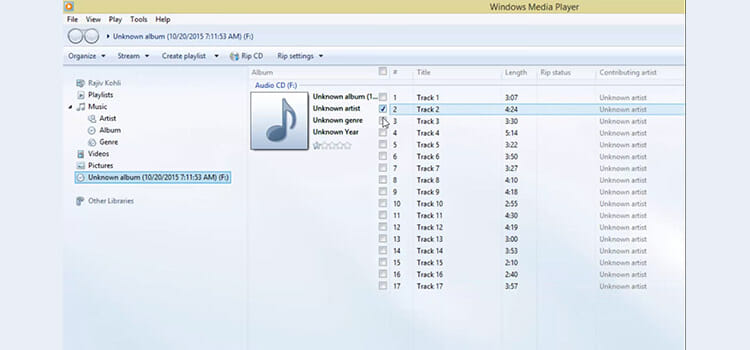 Using Windows Media Player 3