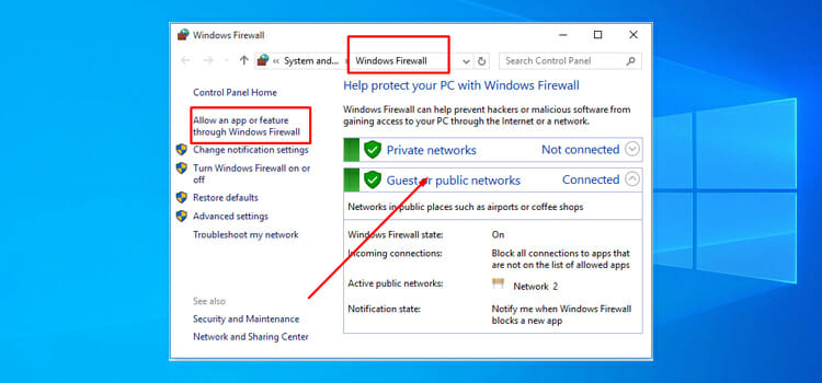 Block-Firewall