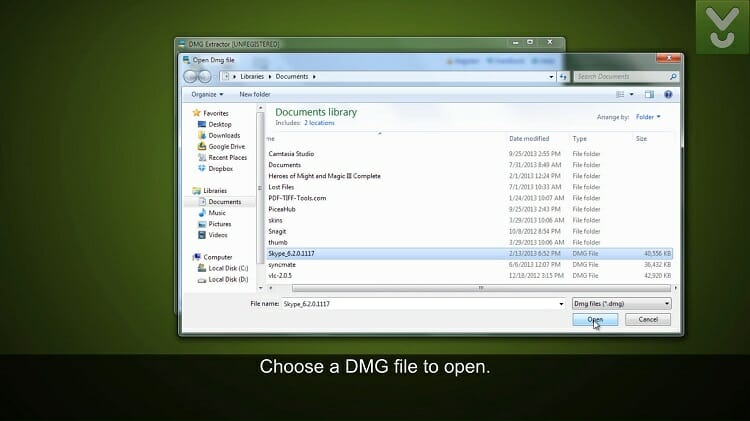 Download dmg file reader windows 7