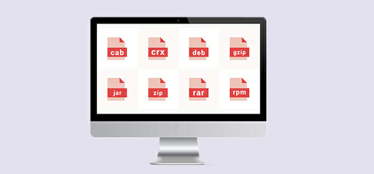 Multiple File Unorganized? Choose Different Types of  Archive Files
