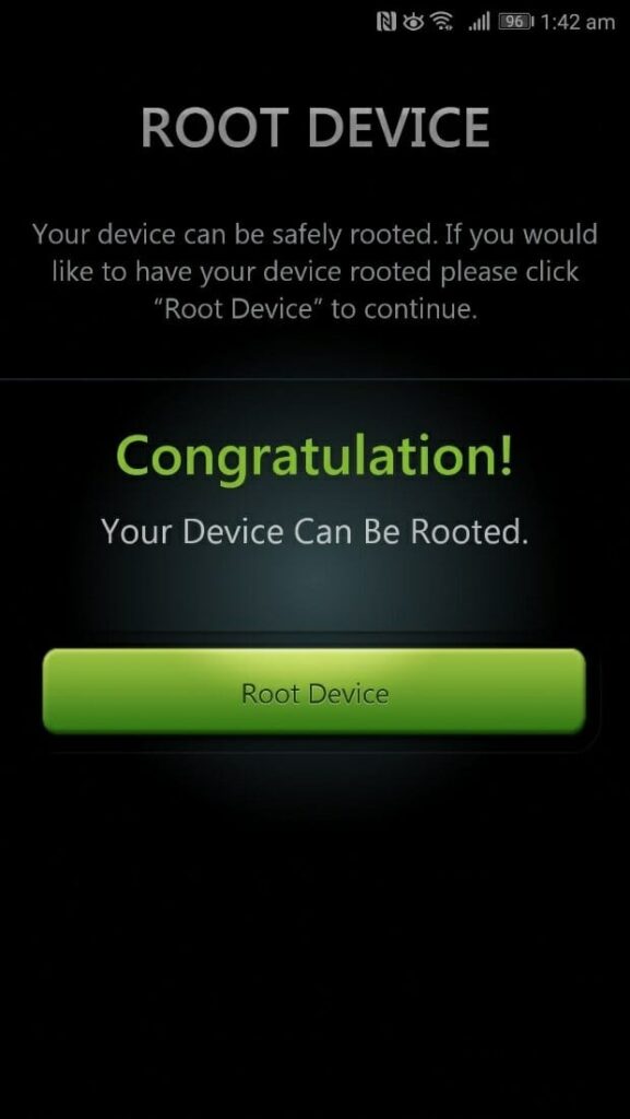 very easy to run and it can root the 8 versions of Android