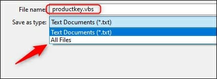 you can set the name as a product key.vbs