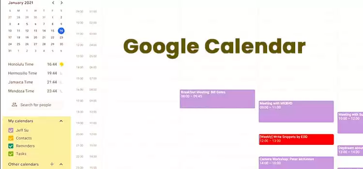 How Do I Combine Two Google Calendars