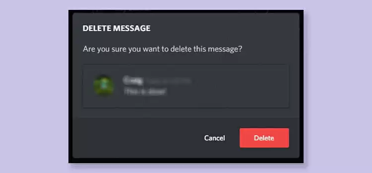 How to clear DM history on discord