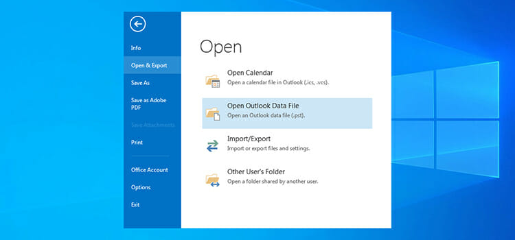 loaded pst files in outlook 2016 loaded pst files in outlook 2016
