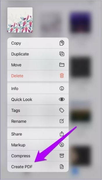 how to make a PDF from photos on your iPhone