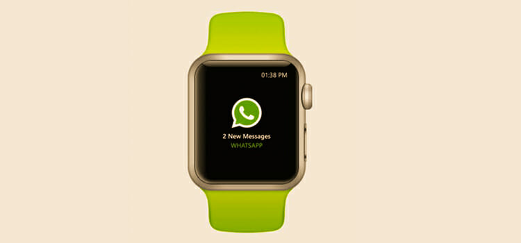 How Whatsapp works on Apple Watch