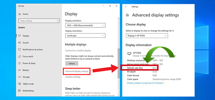 How to Change Monitor Refresh Rate on Windows 10